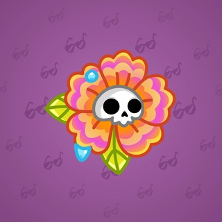Skull Flower #16516