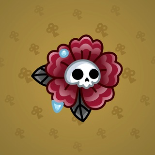 Skull Flower #8808