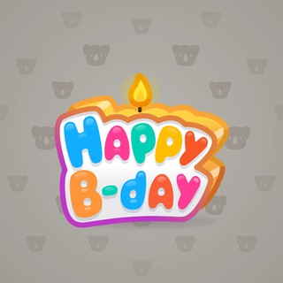 B-Day Candle #18772