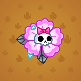 Skull Flower #6107