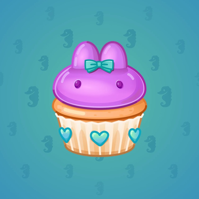 NFT-подарок Bunny Muffin Lavender Kiss