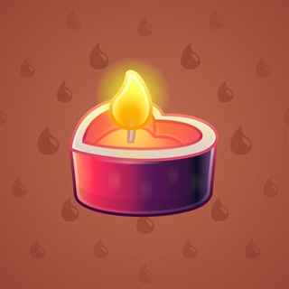 Love Candle #12454