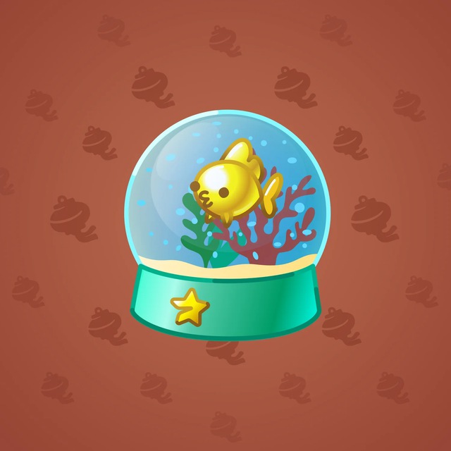 NFT-подарок Snow Globe Fish Tank