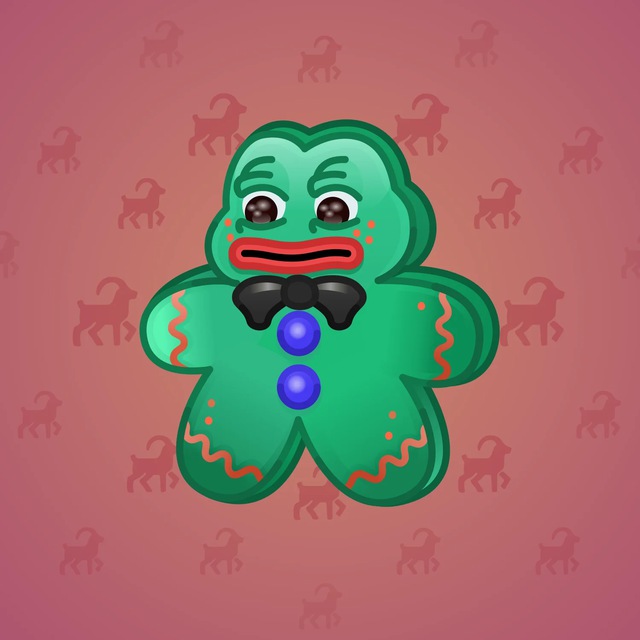 NFT-подарок Ginger Cookie Pepe Pryanik