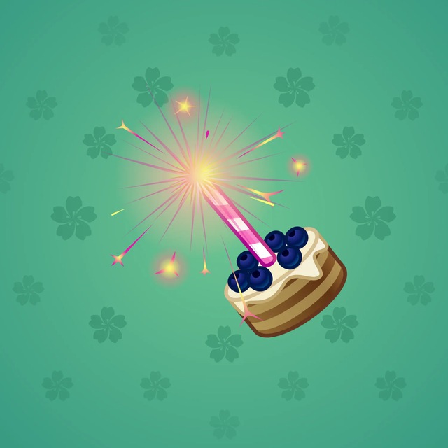 NFT-подарок Party Sparkler Blueberry