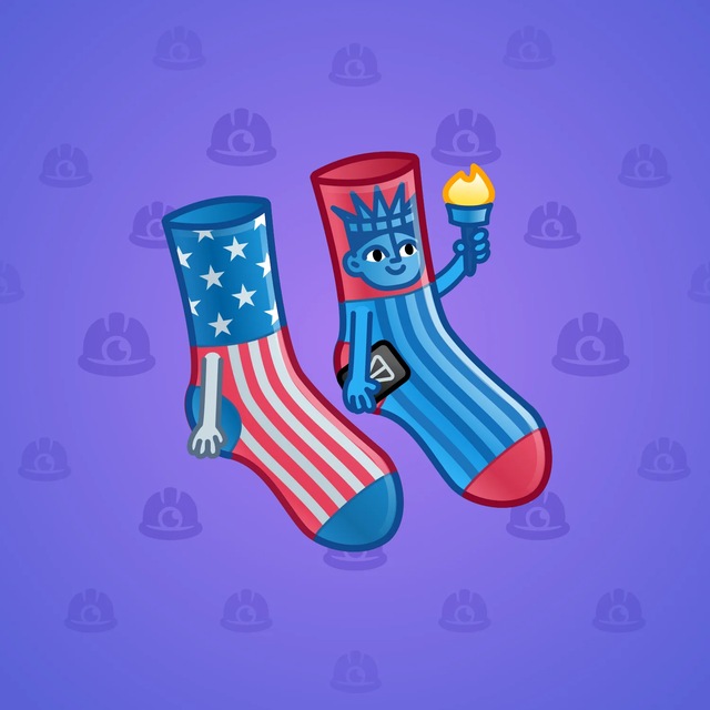 NFT-подарок Fresh Socks Patriot