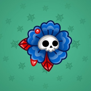 Skull Flower #11492
