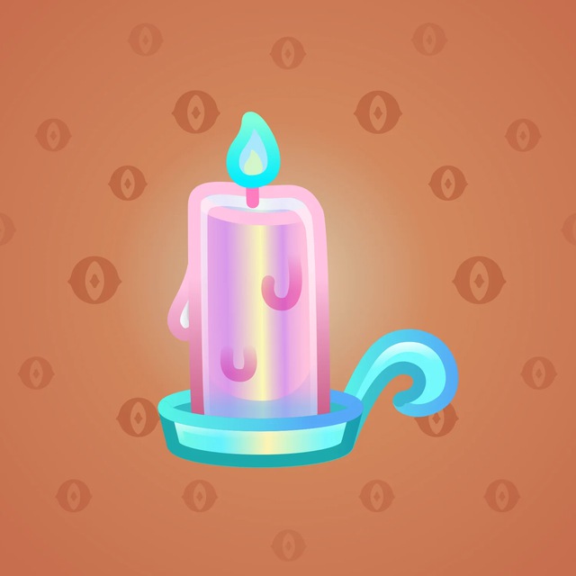 NFT-подарок Eternal Candle Vanilla Oasis
