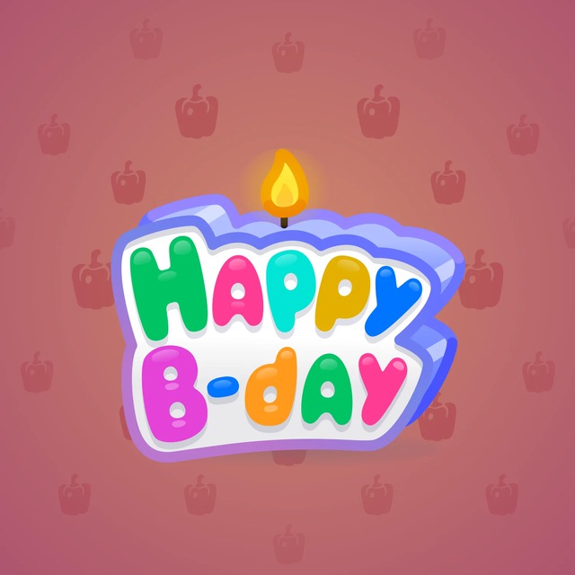 NFT-подарок B-Day Candle Shine Bright