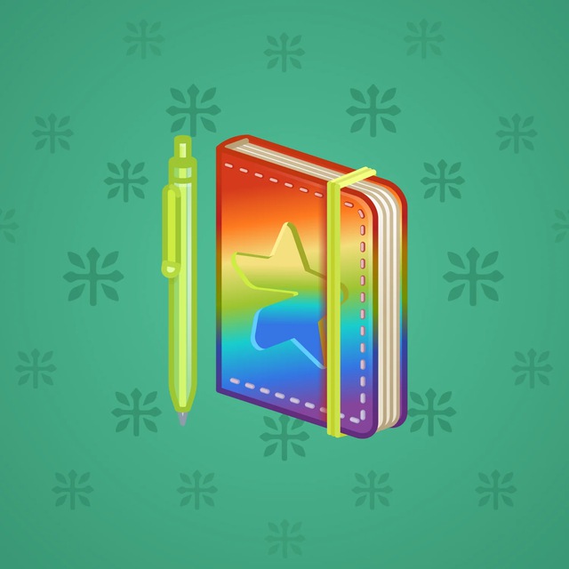NFT-подарок Star Notepad Rainbow