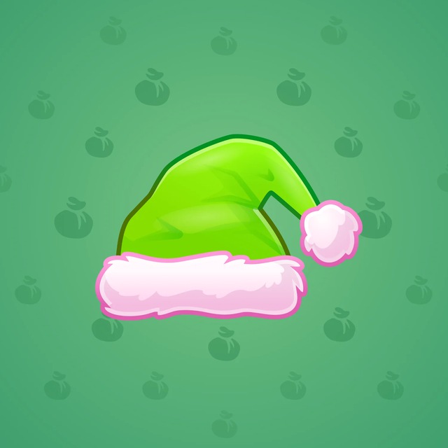 NFT-подарок Santa Hat Whipped Lime