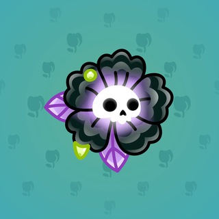 Skull Flower #7924