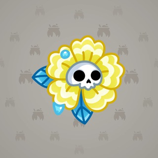 Skull Flower #1338
