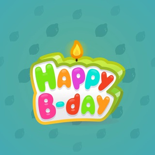 B-Day Candle #83212