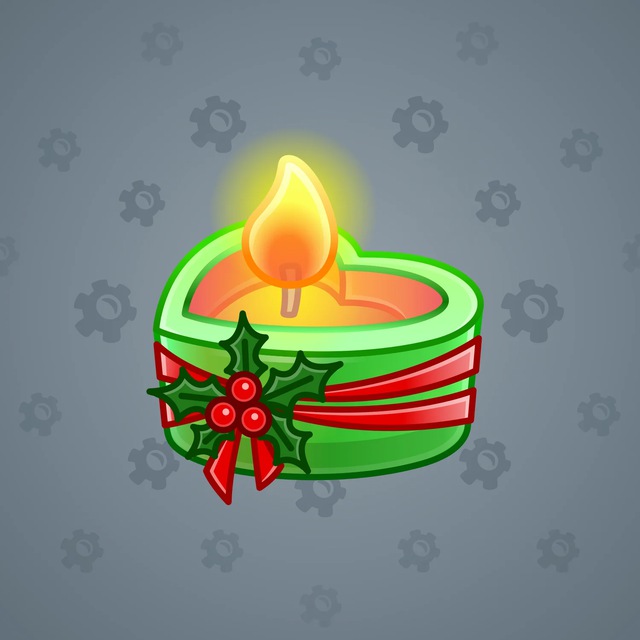 NFT-подарок Love Candle Mistletoe