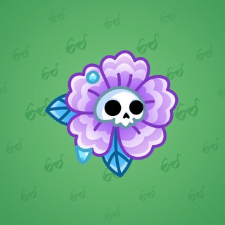 Skull Flower #9527