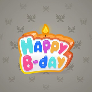 B-Day Candle #75844