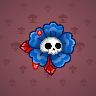 Skull Flower #2448