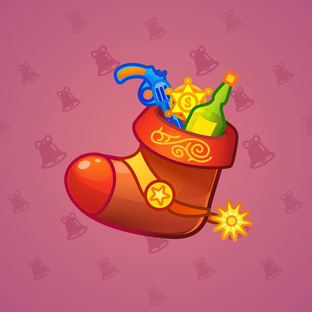 NFT-подарок Xmas Stocking Cowboy