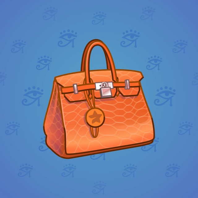 NFT-подарок Loot Bag Orange Croc