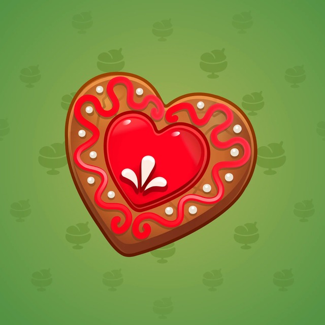 NFT-подарок Cookie Heart Red Velvet