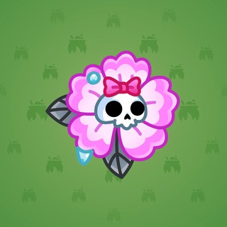 Skull Flower #15557