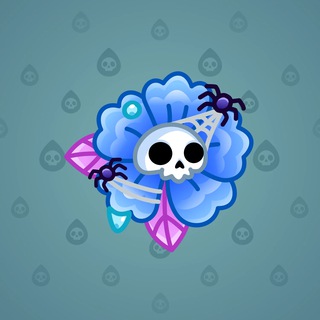 Skull Flower #4800