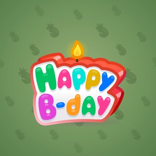 B-Day Candle #22574
