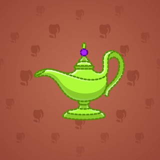 Genie Lamp #2674