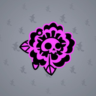 Skull Flower #12469