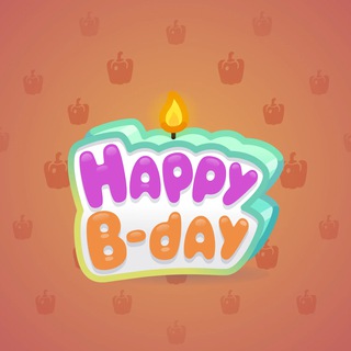 B-Day Candle #9722