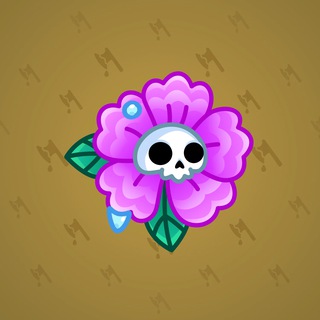 Skull Flower #8341