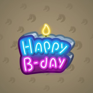 B-Day Candle #7630