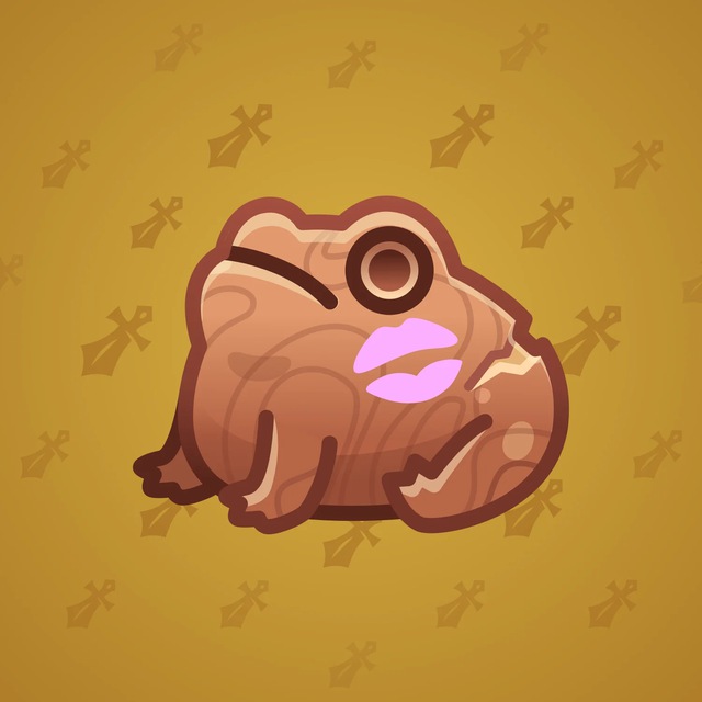 NFT-подарок Kissed Frog Tree Frog