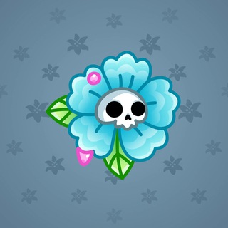 Skull Flower #15935