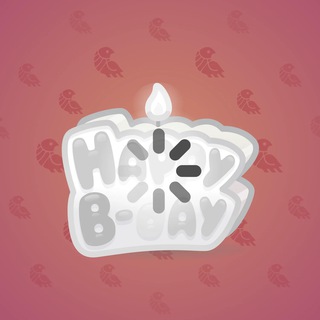 B-Day Candle #151423