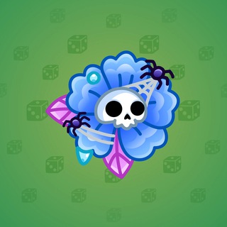 Skull Flower #10529