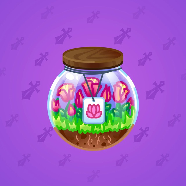 NFT-подарок Restless Jar Tiny Tulips