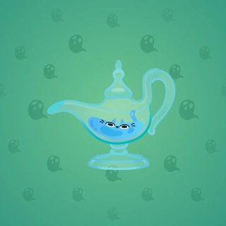 Genie Lamp #3243