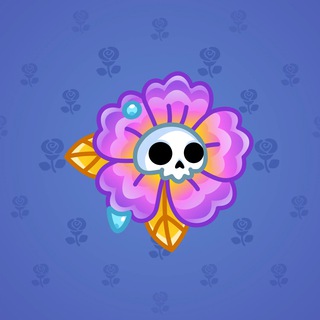 Skull Flower #9593