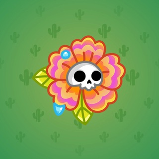 Skull Flower #19726