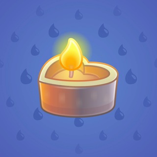 Love Candle #6654