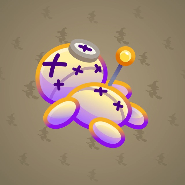 NFT-подарок Voodoo Doll Royal Gold