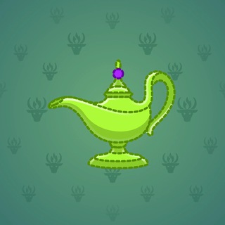 Genie Lamp #2842