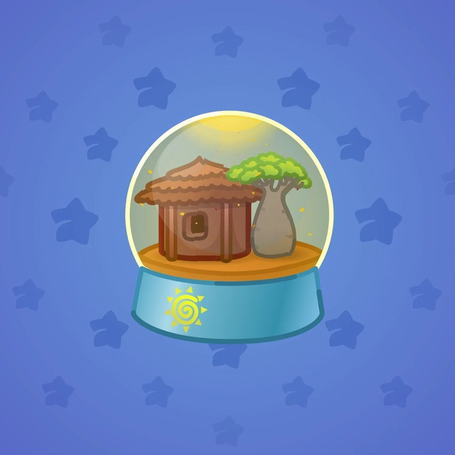 NFT-подарок Snow Globe Baobab