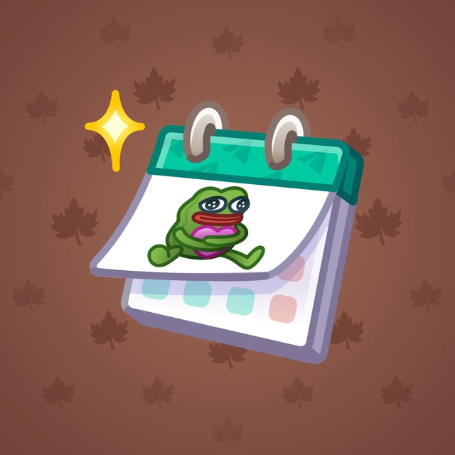 NFT-подарок Desk Calendar Pepe Plans
