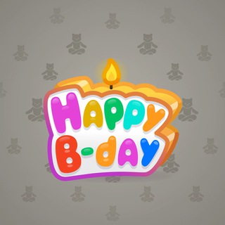 B-Day Candle #83206