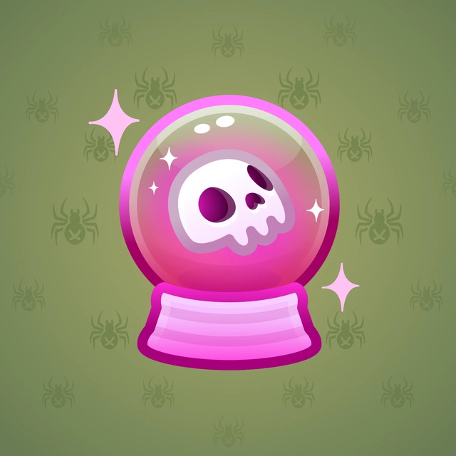 NFT-подарок Crystal Ball Fuschia