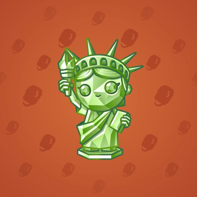 NFT-подарок Liberty Figure Peridot