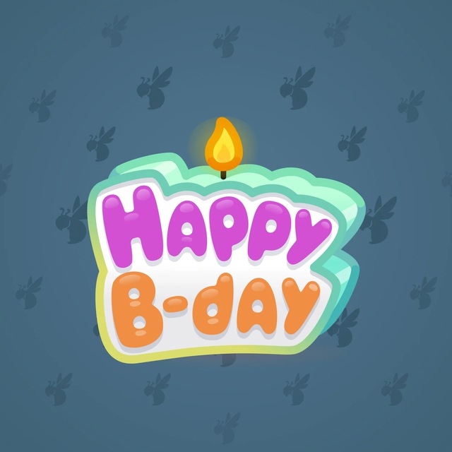 NFT-подарок B-Day Candle Fresh Mint